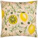 furn. Citronello Bedrukt Outdoor Kussenhoes - Perzik - 45x45cm