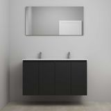 On-Line Badkamermeubelset - 120 cm - Mat Zwart