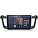 Junsun 9-inch Android 15 autoradio voor Peugeot 508 (2011-2018) met GPS-navigatie, Wi-Fi, Bluetooth, DAB+, stuurwielbediening, USB, RDS en 4GB RAM en 64GB opslag