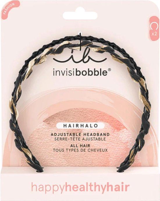 Invisibobble Hairhalo - Chique & Classy - Zwart - Unisex
