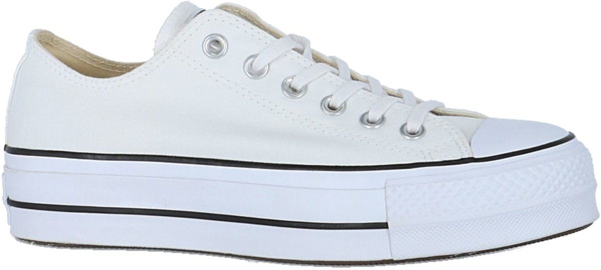 Converse As Lift Ox Dames Sneaker Laag Sportief Maat 39.5 Wit White/Black/White