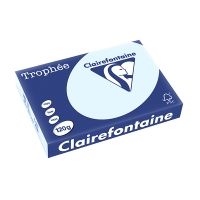 Clairefontaine Gekleurd Papier A4 Azuurblauw 120 grams (250 vel)