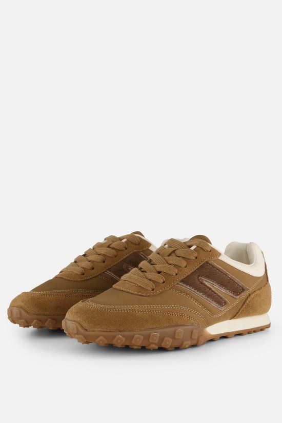 Linea Zeta Sneakers bruin Suede - Maat 37