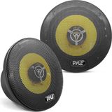Merkloos Pyle 3-weg auto luidspreker - 16,5 cm - 280W - Geel/Zwart