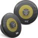 Merkloos Pyle 3-weg auto luidspreker - 16,5 cm - 280W - Geel/Zwart