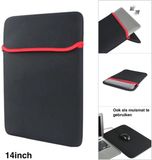 CHPN Goodies and Living Groothandel Laptop sleeve - Zwart - 17 Inch - Neopreen