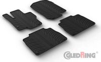 Gledring Rubbermatten passend voor Mercedes GLE (W167) Automaat 2/2019- (T profiel 4-delig + montageclips)