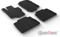 Gledring Rubbermatten passend voor Mercedes GLE (W167) Automaat 2/2019- (T profiel 4-delig + montageclips)