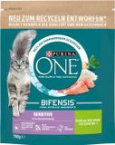 Purina ONE BIFENSIS Sensitive Kalkoen Droogvoer voor Katten 750g