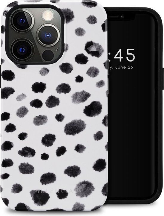 Selencia Hoesje iPhone 13 Pro - Vivid Backcover - Leopard