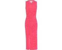 IZIA Jurk Roze Mouwloos Lang Effen Acryl/Polyamide XS