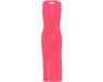IZIA Jurk Roze Mouwloos Lang Effen Acryl/Polyamide XS