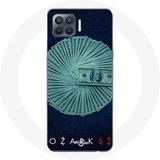 Maniacase Hoesje voor Oppo A93 5G Ozark Series Seizoen 4 Zilver Witten Maniacase