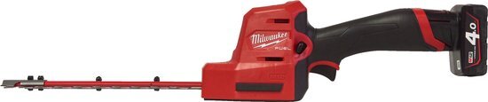 Milwaukee M12 FHT20-402 M12 FUEL™ 12V Li-Ion accu heggenschaar set (2x 4,0 Ah) - 20 cm - koolborstelloos