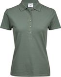 Tee Jays Women's Luxury Stretch Polo - Leaf Green - L