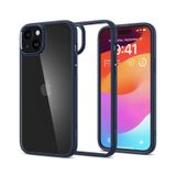 Spigen Crystal Hybrid Hoesje voor Apple iPhone 15 Plus - Transparant Blauw