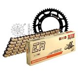 Kettingset DID Kettingset staal 428NZ / 126 clipslot voor Malaguti X3M Enduro Motard 125 cc Bj. 2007-2013