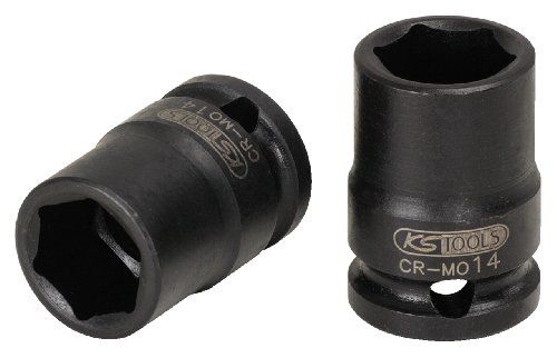 KS Tools 515.1518 - 3/8" Dopsleutel zeskant, kracht, kort, 18mm