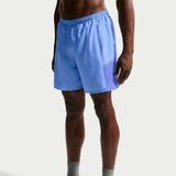 Nike Short Running Miller 7IN 2 EN 1 - Bleu/Bleu/Argenté, pointure Small