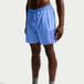 Nike Short Running Miller 7IN 2 EN 1 - Bleu/Bleu/Argenté, pointure Small