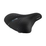 Selle San Marco BIOAKTIVE City Gel – Breed en Comfortabel Stadsfietszadel met Gel-Inzetstukken voor City Bike – Maat