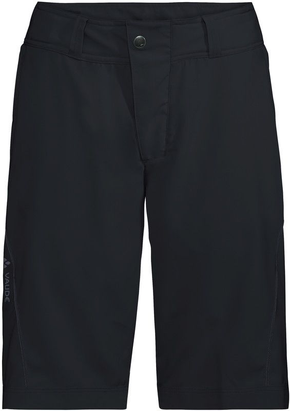 Vaude Ledro Fietsbroek Kort Dames Zwart - 4052285832377