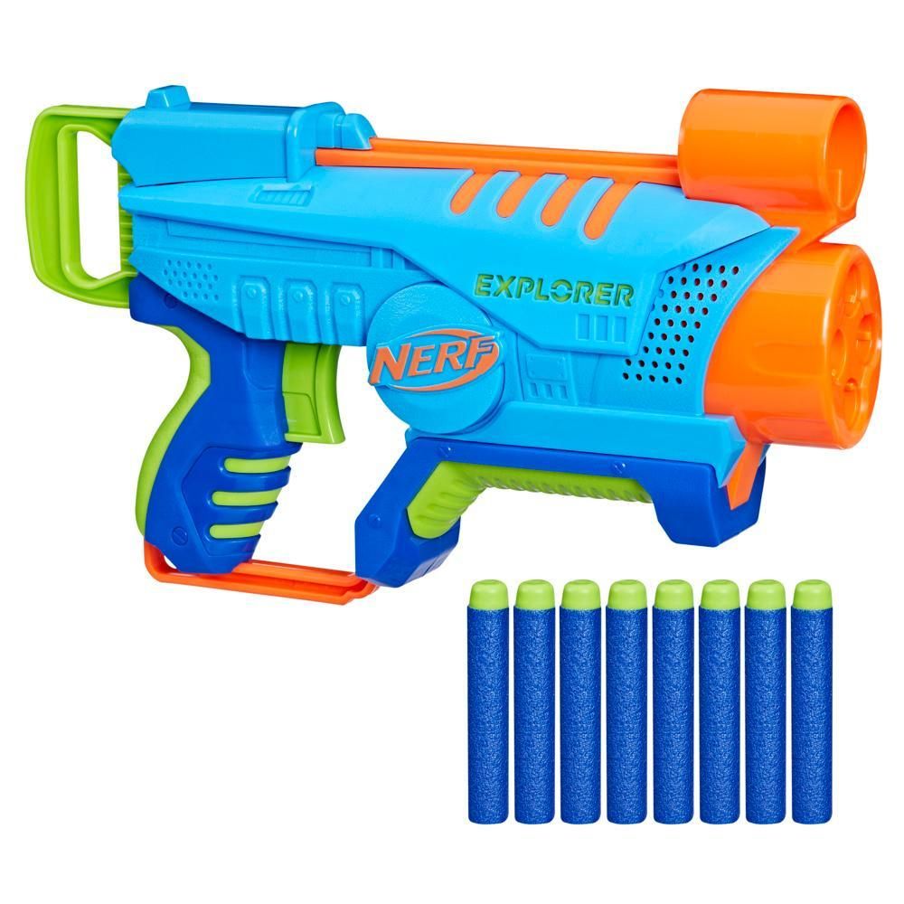 Nerf Elite Junior Explorer Blaster - Toy Blaster for Kids 6+
