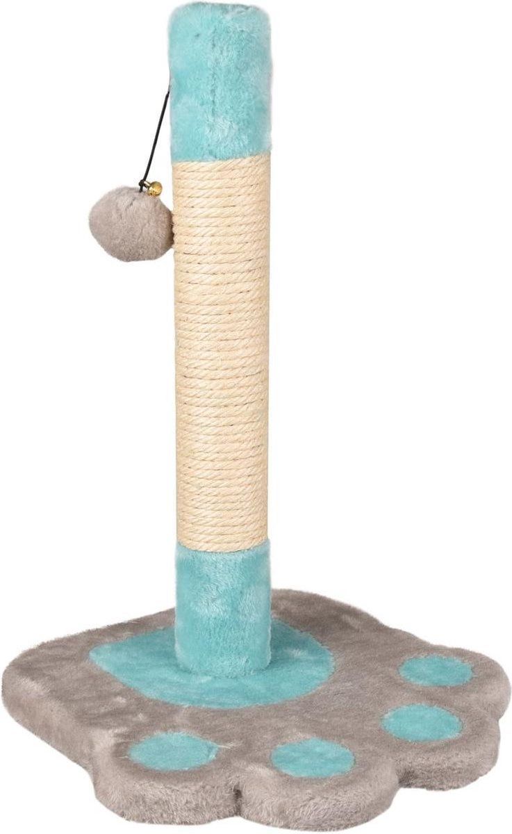 FLAMINGO Krabpaal Cya 2 Turquoise/Grijs - Grijs - 28 x 28 x 42 cm