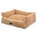 Nobby 61905 comfortbed vierkant Cloudy beige L x B x h: 80 x 70 x 23 cm