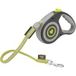 MAX & MILA'S WORLD Laisse pour chien enrouleur à LED vert ou jaune (35 kg)