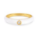 Glanzstücke München Dames Ring Zilver 999 zilver Zirkonia Geelgoud Maat 56