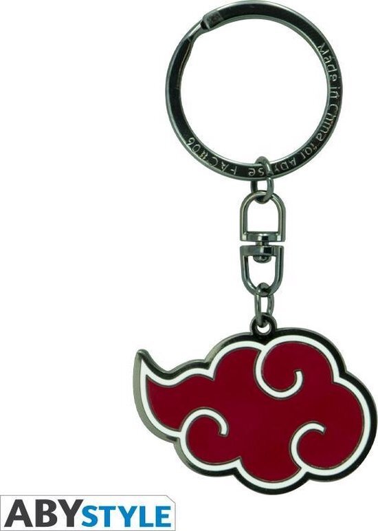 Abystyle Naruto Shippuden Metal Keychain - Akatsuki