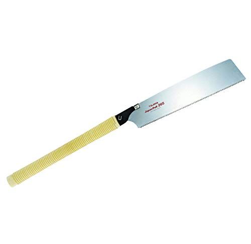Tajima Pull Classic JPR265C Japanse zaag, 265 mm, zaag met rotangreep, snelwisselsysteem, 16 tanden per inch, houtzaag