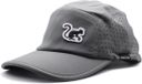 Surf Monkey 5-panel sportpet - Hardlooppet - Gerecycled - Sneldrogend / Volwassenen / One size (Grijs)