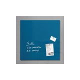 Sigel Glasbord magnetisch 480x480x15mm petrolblauw