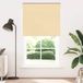 VidaXL Rolgordijn verduisterend 140x230 cm stofbreedte 136,6 cm beige