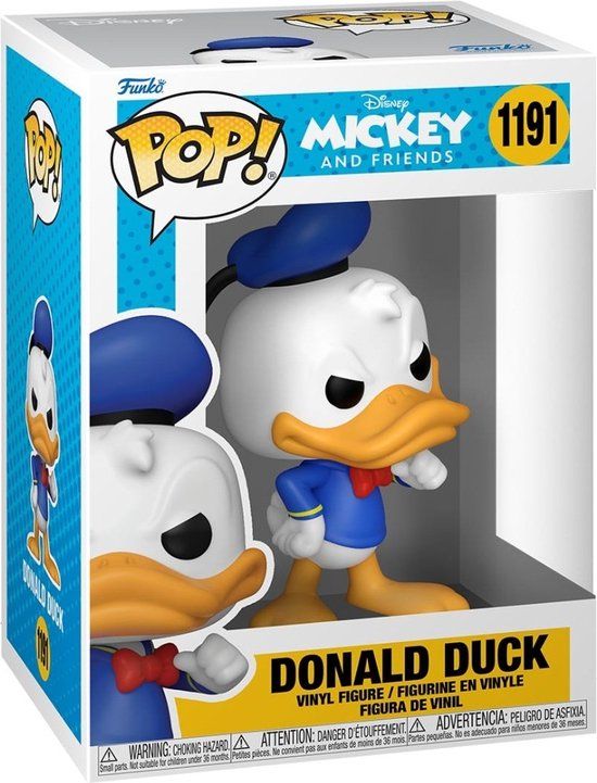 Funko Pop! Disney: Mickey Mouse and Friends - Donald Duck #1191 Vinyl Figure