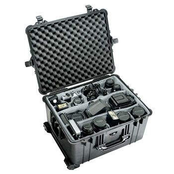 Peli 1624 Cameratas en rugzak Zwart 626 x 492 x 350 mm