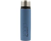 Laken Thermosfles Roestvrijstaal Blauw 1.0L met Drinkmok