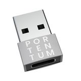 PORTENTUM USB C naar USB Adapter