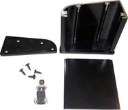 Cliff CL2108C Voetschakelaar 250 V/AC 2 A 1 pedaal Bouwpakket, Bedieningsknop gewelfd 2x wisselcontact 1 stuk(s)