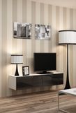 Cama VIGO 140 TV Stand White/Black Gloss