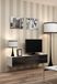 Cama VIGO 140 TV Stand White/Black Gloss
