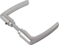 Ami Deurkruk Blokmodel Aluminium F-1 110x48mm 62-69mm Deurdikte