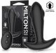 IntoYou IY Milton - Vibrerende Buttplug met Dubbele Klopfunctie en Afstandsbediening - Zwart