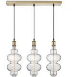 Home sweet home Home sweet home hanglamp Vintage brons 3L Beam Diabolo - helder