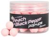 Dynamite Baits N-Ticers Pêche & Poivre Noir Pop-Ups 15mm