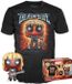 Funko Pop! Tee Box Marvel: DeadPool (Heavy Metal) Guitar Metallic Special Edition Exclusive - Taille M