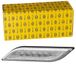 HELLA 2PT 014 627-011 LED-Dagrijverlichting - Shapeline Style - 24/12V - Recht - Lenskleur: Transparent - LED lichtkleur: Wit - Stekker: AMP - links - Aantal: 1