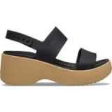Crocs Brooklyn Sky Sandal dames sandalen zwart